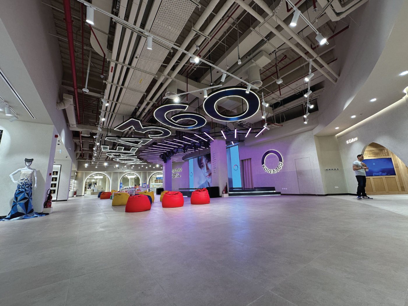 Korea 360 retail space at Dubai Festival City Mall